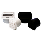 Roca valve grille 4" white 125x125x100mm