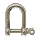 Sjækel rf "D" m/øjebolt 12 mm 24 x 36 mm brud 5400 kg