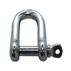 Sjækel "D" m/øjebolt DIN 82101 52 mm 12,0 T