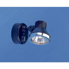 Skotlampe LED 12V sort plast