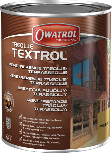 Owatrol terrasseolie (Textrol) 2,5L