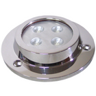 Unterwasserscheinwerfer Aufbau 8-30V 4 LED weiß