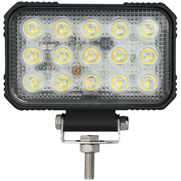 1852 dækslys 10-30Vdc, 75W Osram LED, Flood, 5717lm