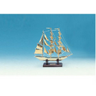 Seaworld modelskib i messing "Barques" 280 x 260 mm