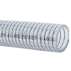 Clear hose with steel spiral food quality 12mm, roll 3m