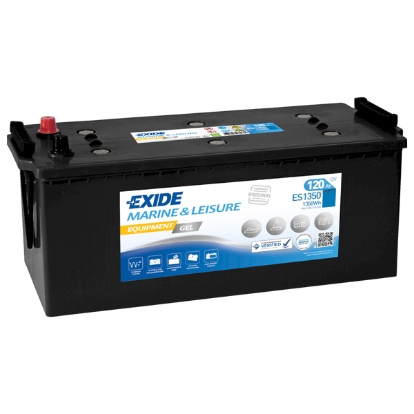 Exide Batteri Nautilus 120Ah gel equipment