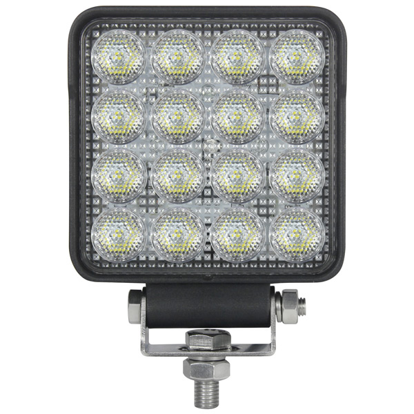 1852 dækslys 10-30Vdc, 24W Osram LED, Flood, 2200 lumen