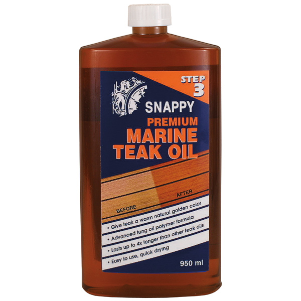 Snappy Premium Teak olie 950ml