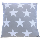 Cushion model stars gray 40cm 100% cotton