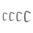 Edelstahl-Klemmhülsen für Gummiseil 4 mm 100 Stk. C0904002