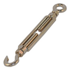 Bardunstrammer øje/krog rustfri 8 mm 180-273 mm