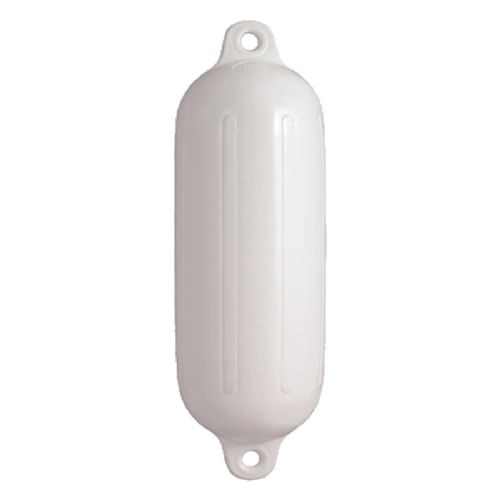 Langfender hvid ensfarvet G-3   Ø145 x 515 mm *