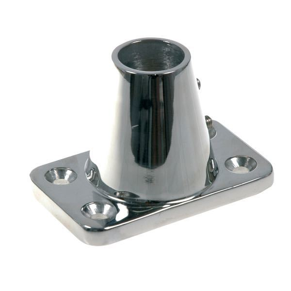 Scepter foot RF Ø25mm tube 7°