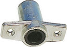 Rudergabelhalter 2 1/4" zum Versenken Aluminium - geschlossen
