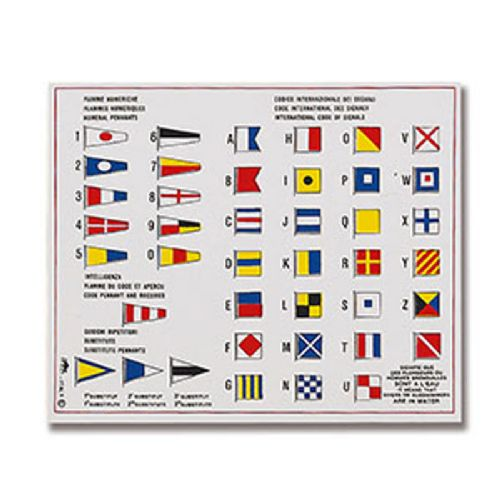 Signalflaggenschild selbstklebend 17 x 13 cm D1513017
