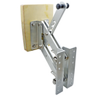 Motorhebebock max 45 kg Aluminium mit Holzplatte