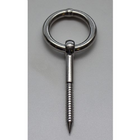 Ringskrue rustfri 8 x 80 mm med ring 50 mm