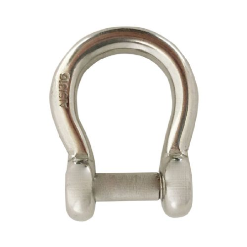 Shackle H stainless w/umbraco bolt 10 mm