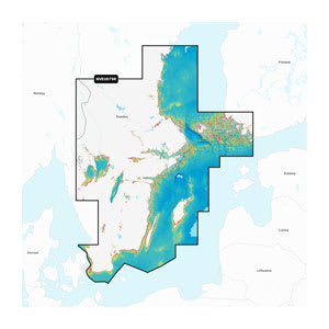 Sverige, sydøst – søkort