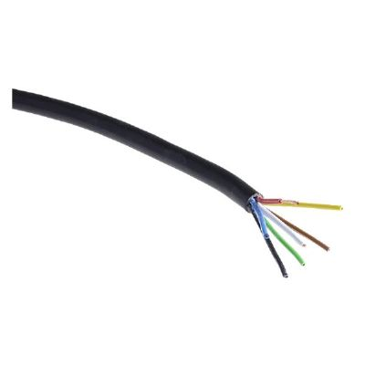 Trailer cable Black 50 M Ring 7x1.00+1x2.50 mm² Ø:12.5mm