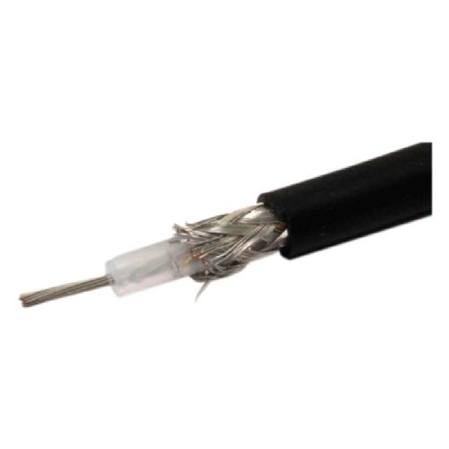 RG213 Kabel PVC sort  VHF 10mm  50 Ohm   50 mtr