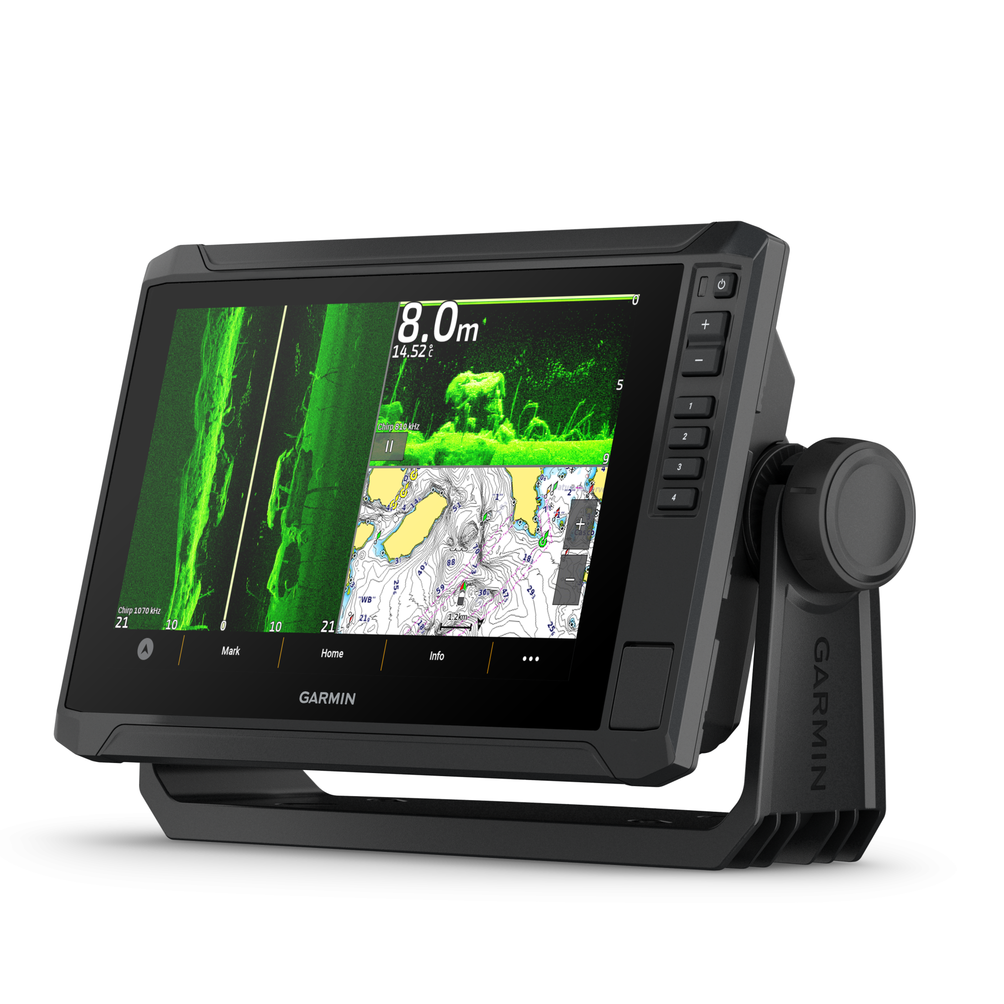 Garmin ECHOMAP™ UHD2 9" kortplottere, 92sv med GT56UHD-TM Transducer