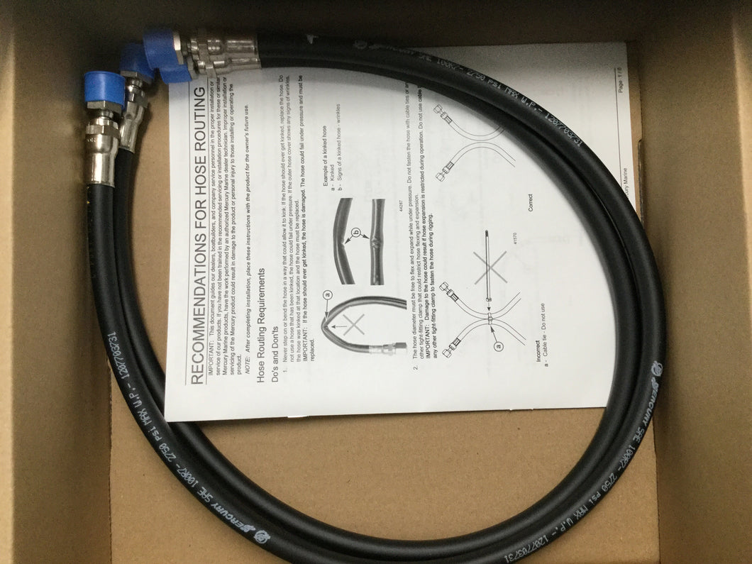 Mercury Marine hydraulisk servostyringsslangesæt 3 ft 32-8M0167282