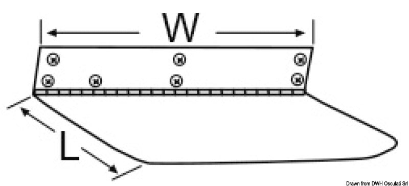 Lenco Edge trimplan-sæt 305 x 229 mm