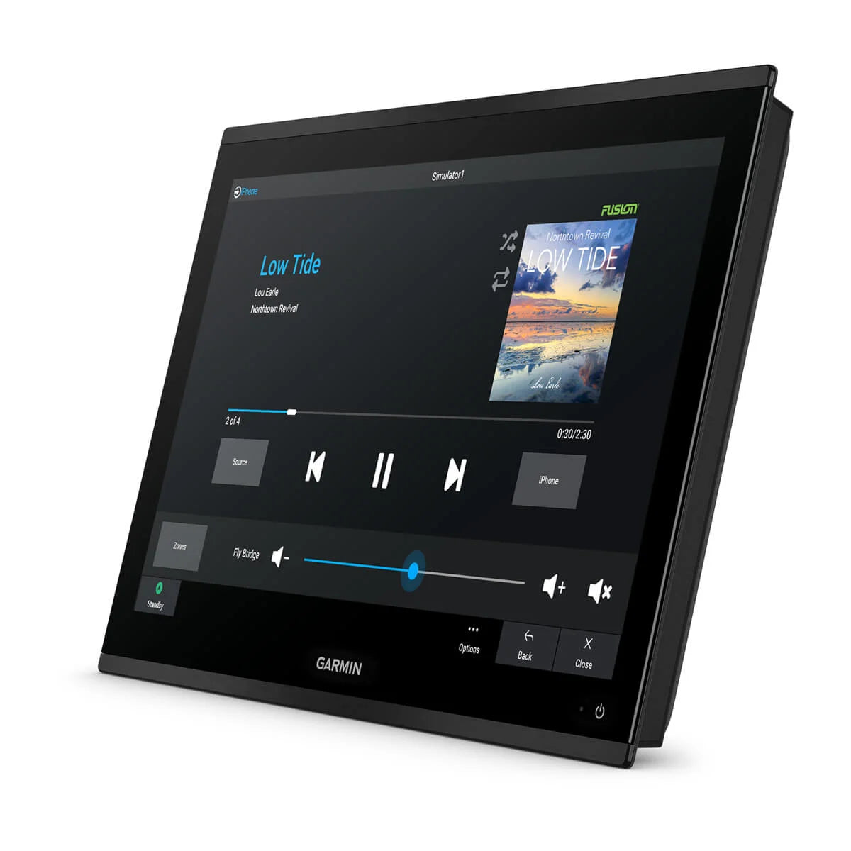 Garmin GPSMAP 9022 med globalt baggrundskort