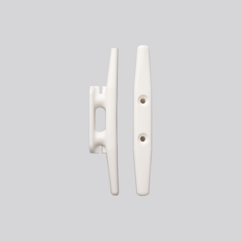 Klampe i plast – 110 mm – hvid