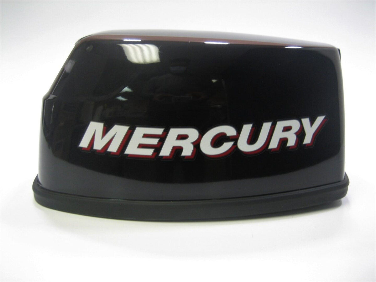 Sort Mercury Marine topkåbe 803580T1 til 4, 5 og 6 hk 4-takts påhængsmotor