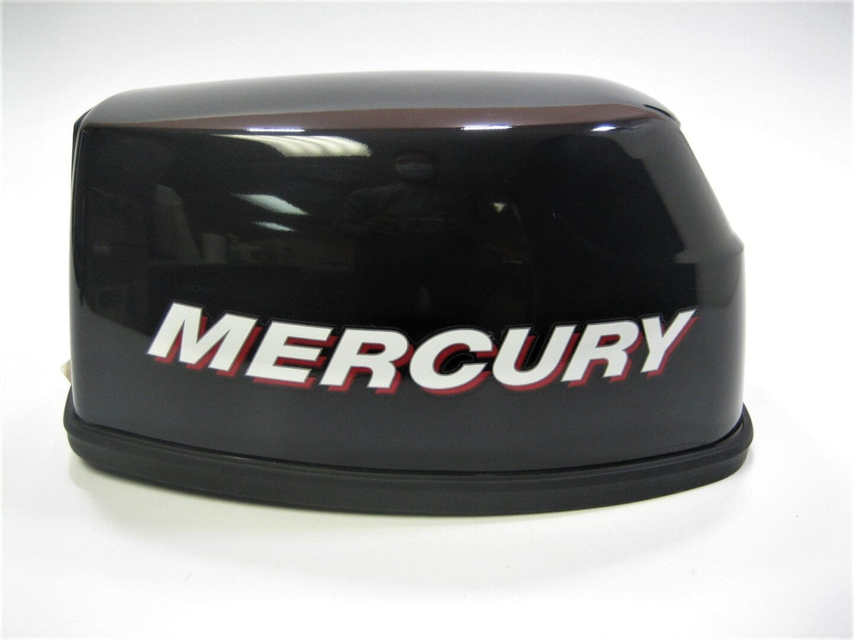 Sort Mercury Marine topkåbe 803580T1 til 4, 5 og 6 hk 4-takts påhængsmotor