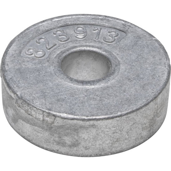 Quicksilver rund aluminiumsanode 97-823913Q til Mercury og Mariner påhængsmotorer