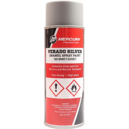 Mercury Marine Verado Silver emalje-spraymaling 92-8M0132061