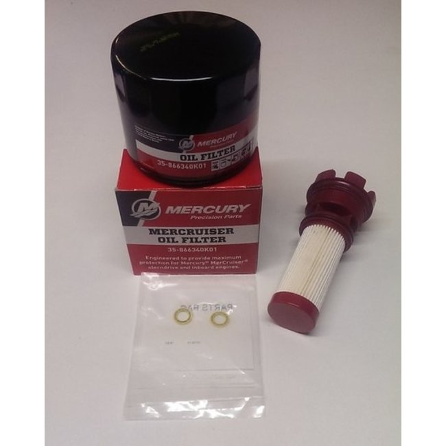 Mercury Marine 100-timers servicesæt 8M0147052 til MerCruiser 4.5L V6 og 6.2L V8