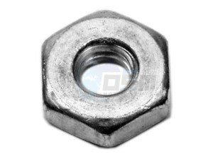 Mercury Marine sekskantmøtrik i messing #8-32, reservedelsnummer 11-26419
