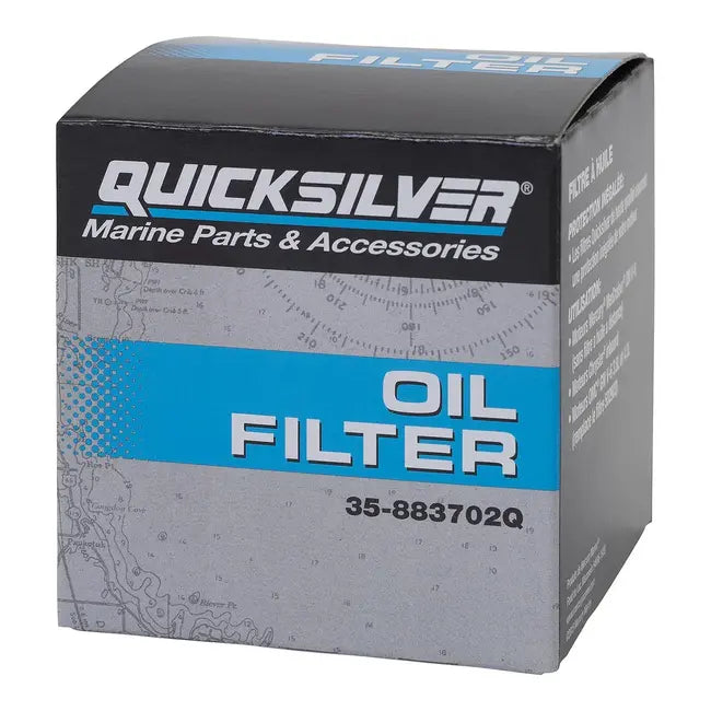 Quicksilver spin-on motoroliefilter 35-883702Q til MerCruiser MCM V6