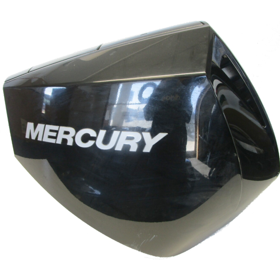Sort Mercury Marine topkappe 8M0182315 til 3,4L V6-påhængsmotor