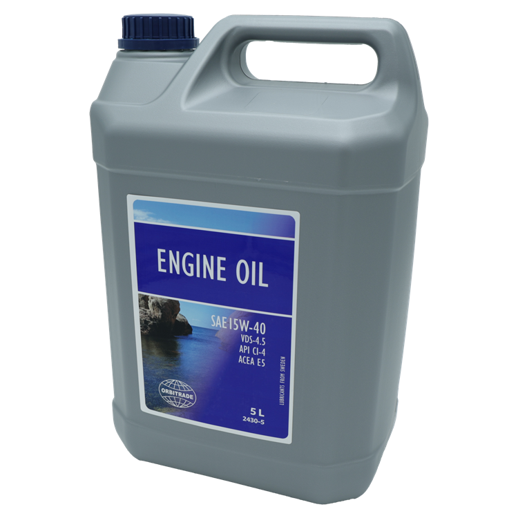 Motorolie mineral SAE 15W-40 – VDS 4.5 (5 L)