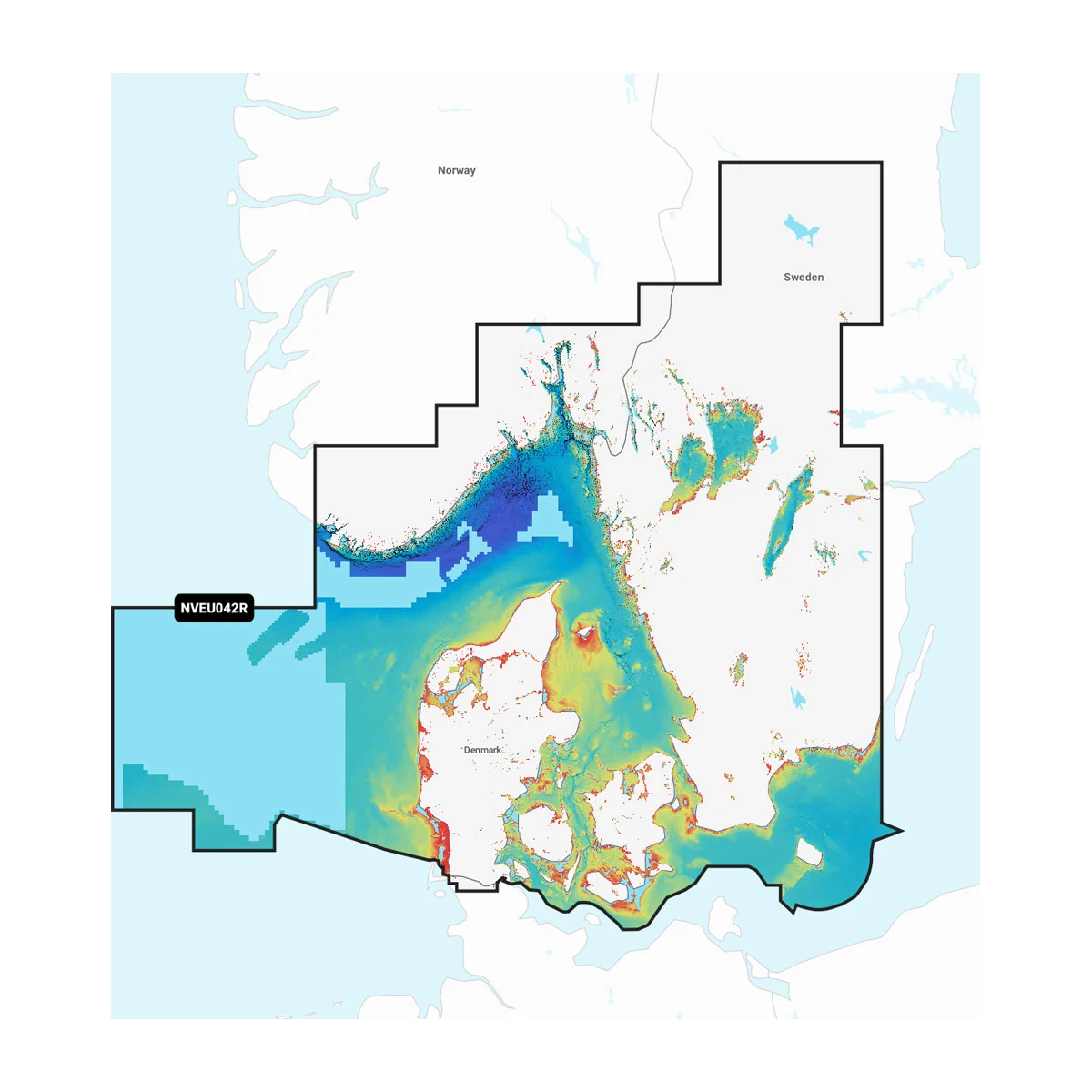 Oslo til Trelleborg – søkort Garmin Navionics Vision+