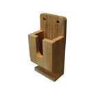 Tændstikæske/Mobil-Holder Teak
