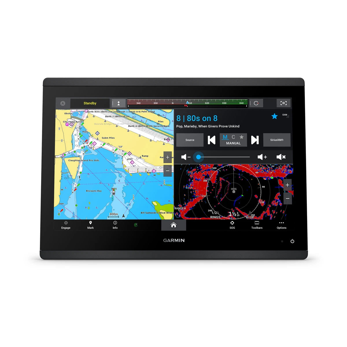 Garmin GPSMAP® 1623 Globalt baggrundskort uden ekkolod
