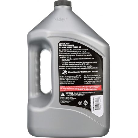 Quicksilver 25W-50 syntetisk blandet marine motorolie 4 L