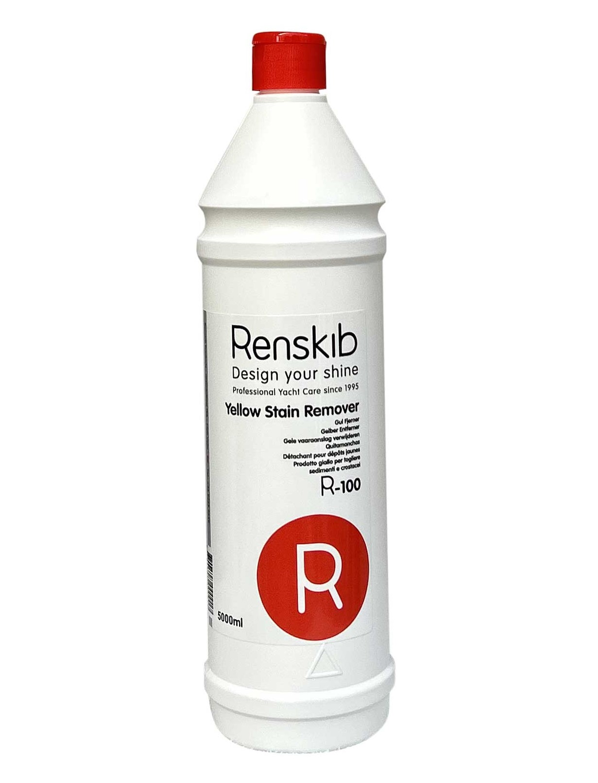 Renskib R-100 Gul Fjerner (1 liter)