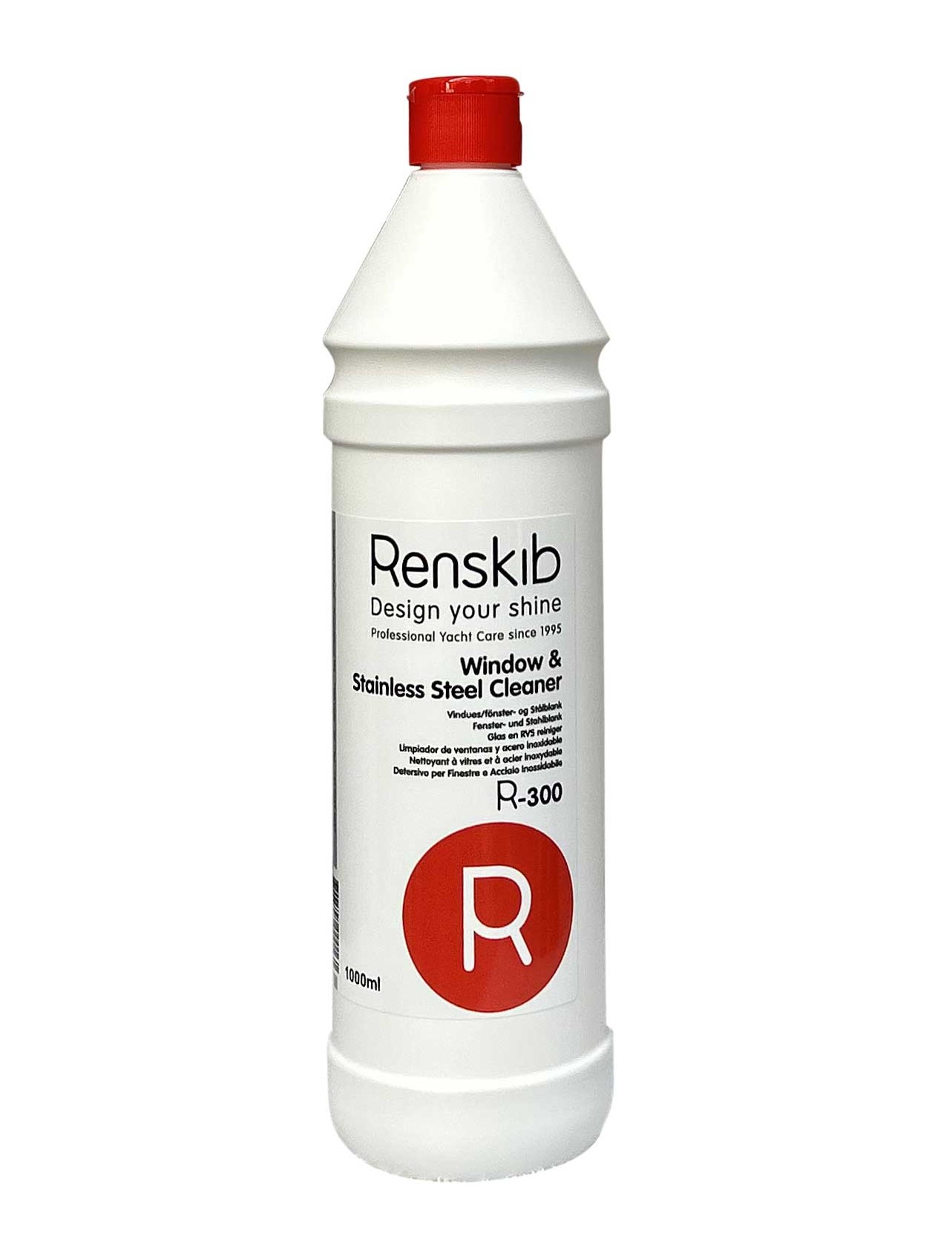 Renskib Window and Stainless Steel Cleaner R-300 (1 liter)