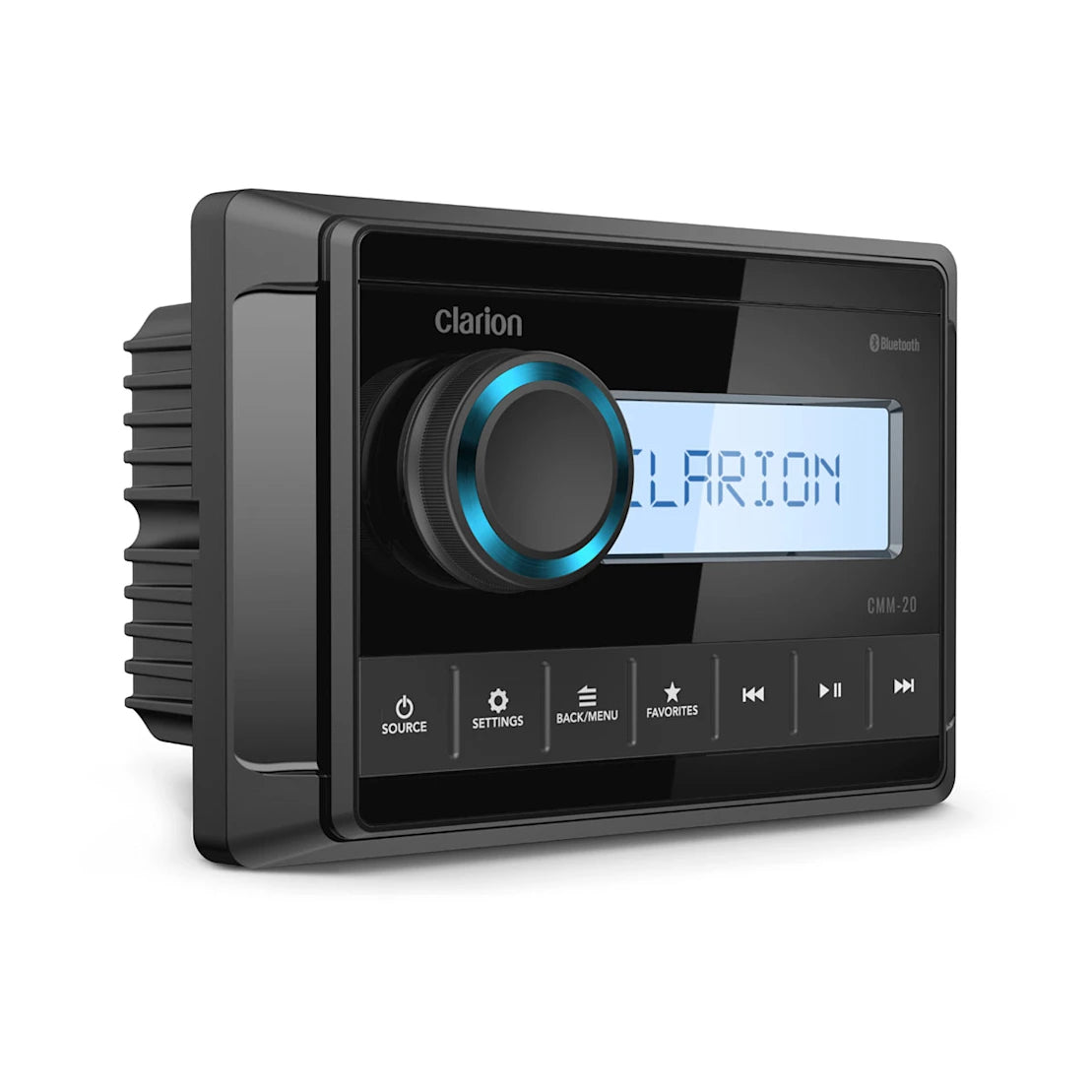 Clarion® marinekildeenhed med LCD-skærm (CMM-20)