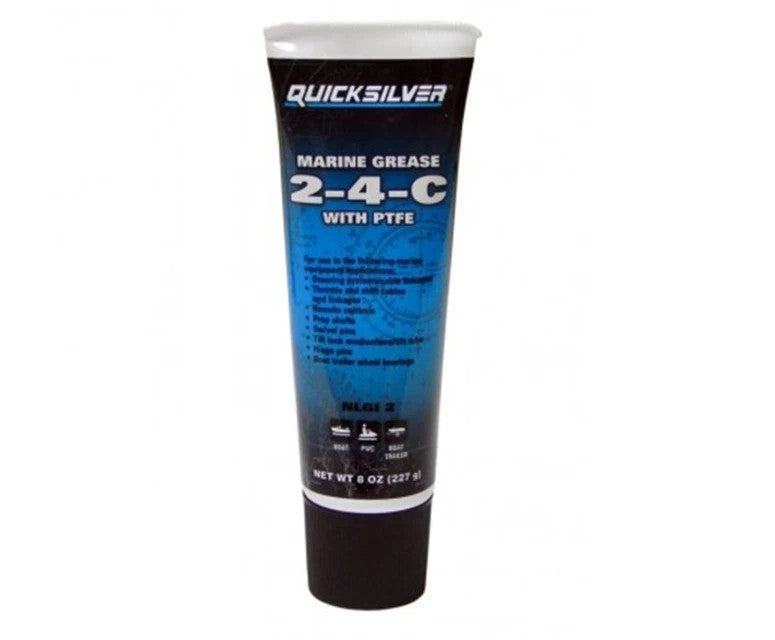 Quicksilver 2-4-C marinefedt med PTFE, 227 g tube – 92-8M0208465