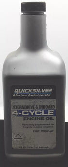 Quicksilver 25W-40 4-takts marine-motorolie – 946 ml