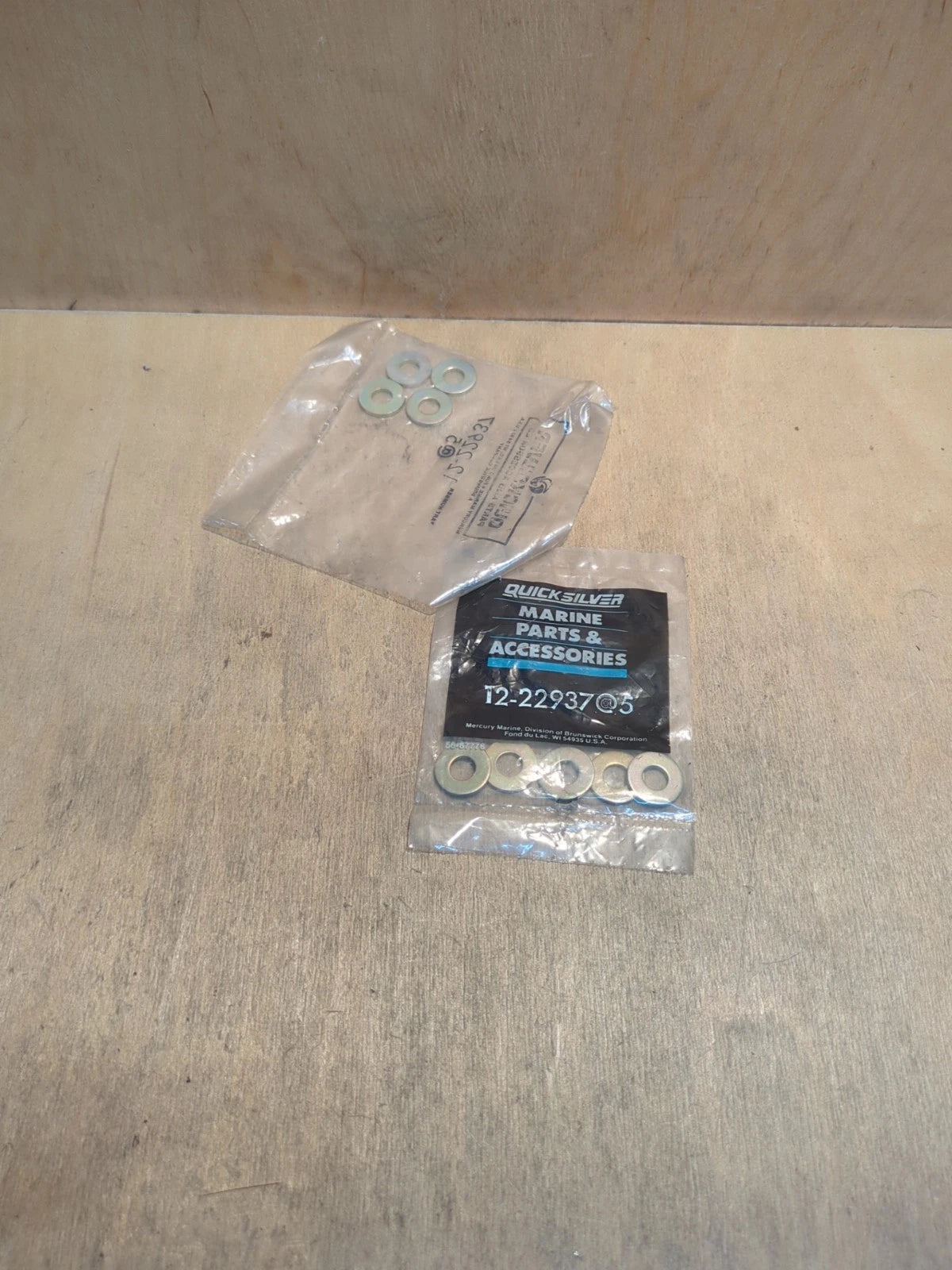 OEM-skive 12-22937 i historisk Quicksilver-emballage