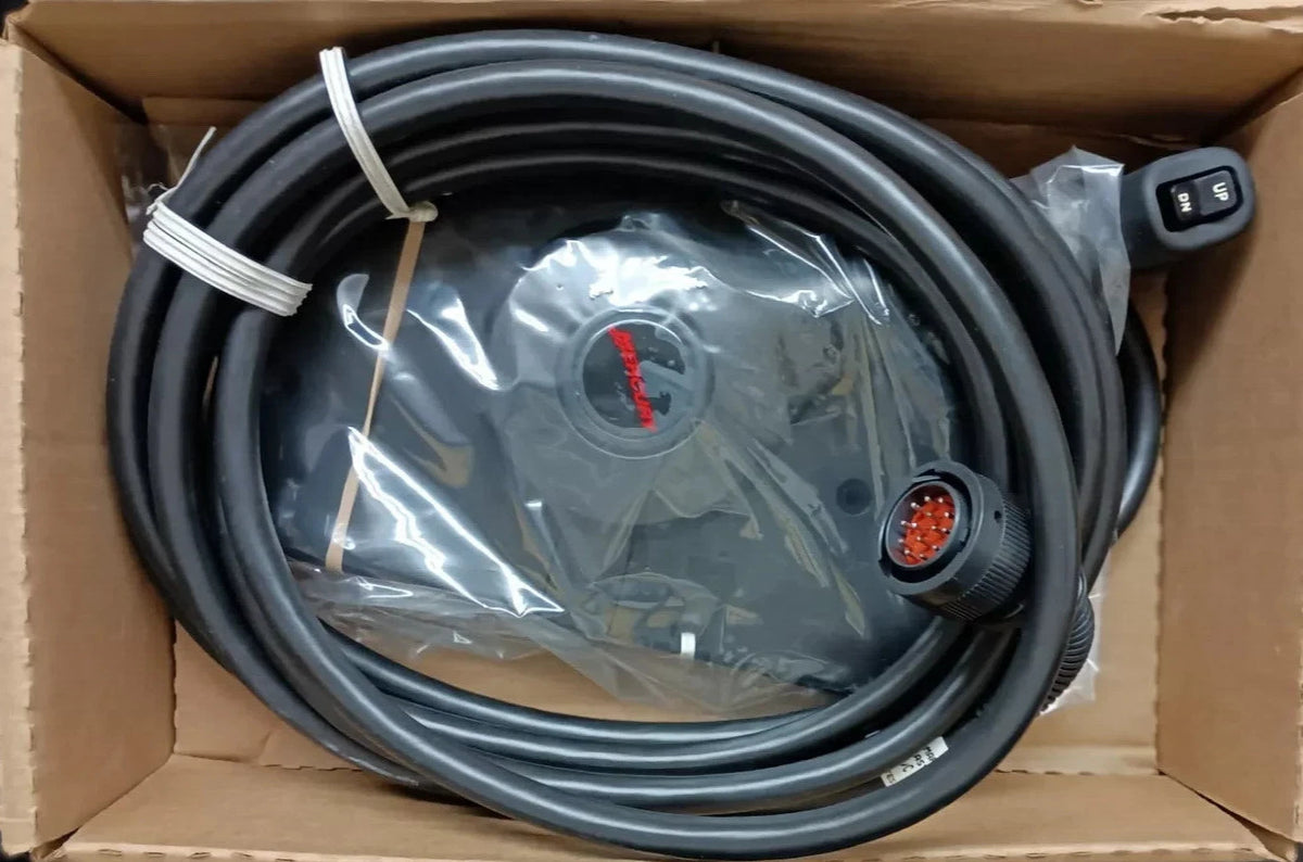 Mercury Marine sidemonteret mekanisk fjernbetjening 8M0178537 med powertrim og 6,1 m ledningsnet